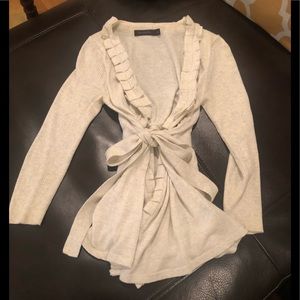 The Limited Knit Wrap Sweater